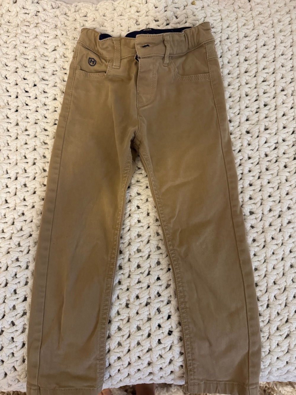 Mayoral Boys Khaki Brown Dress Pants